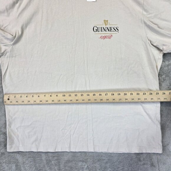 Guinness Abercrombie & Fitch Shirt Mens Size XL Beige My Goodness Graphic Tee - Picture 11 of 12